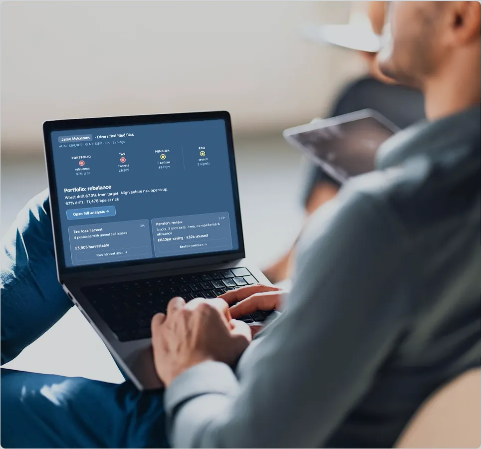 Advisor Pre-emptive Notifications